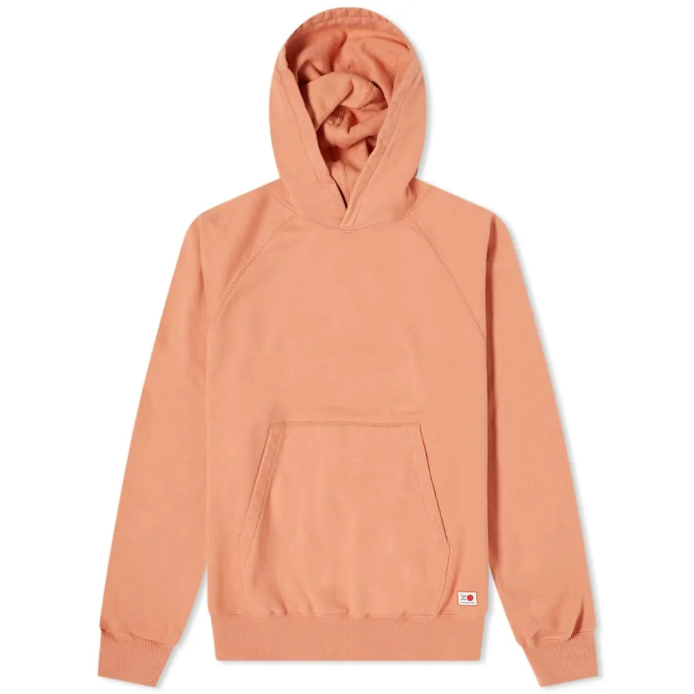 Edwin Made In Japan Raglan HoodieSoft Orange