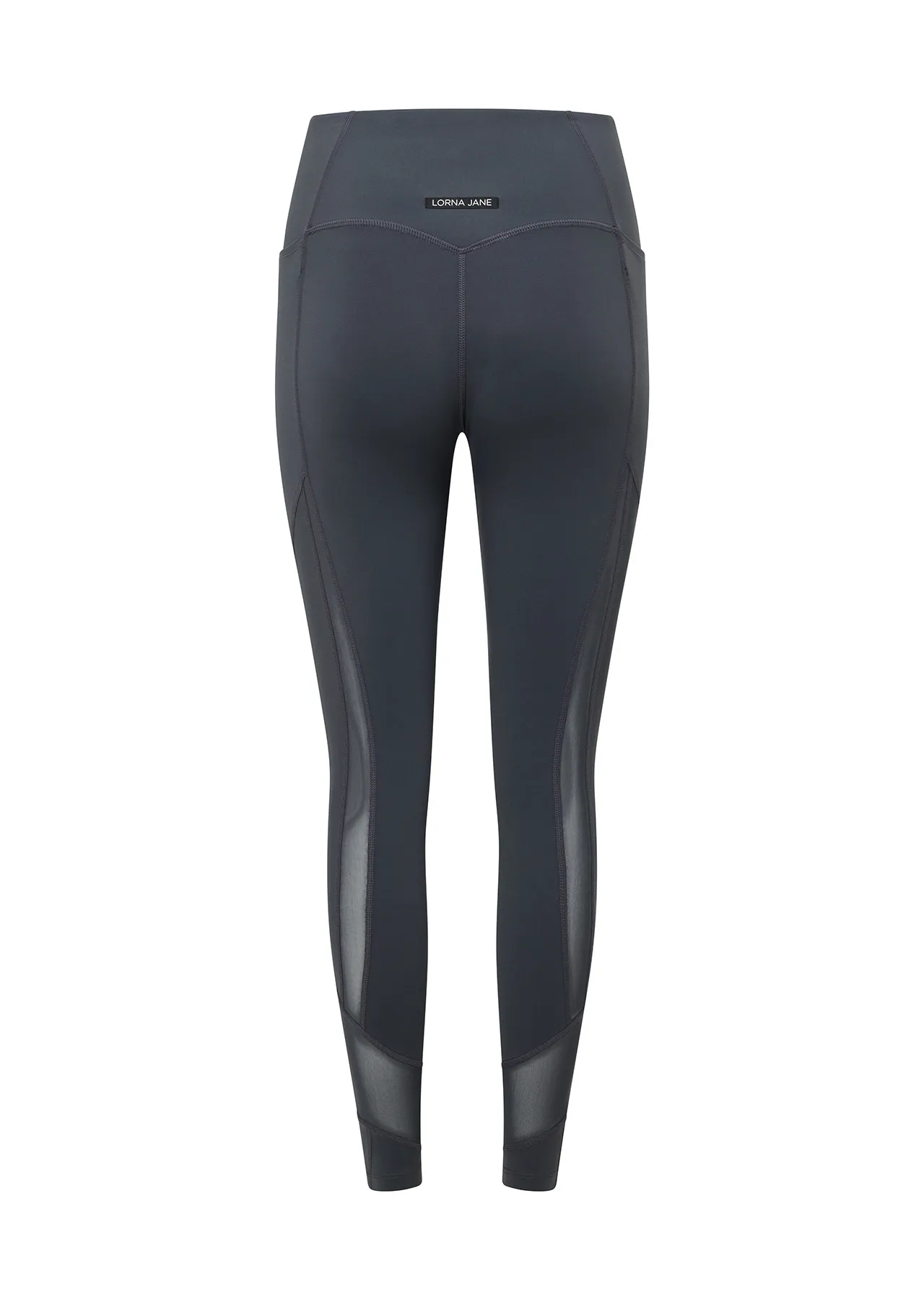 Elite No Ride Ankle Biter Leggings | Grey | Tights and Leggings | Lorna Jane Australia