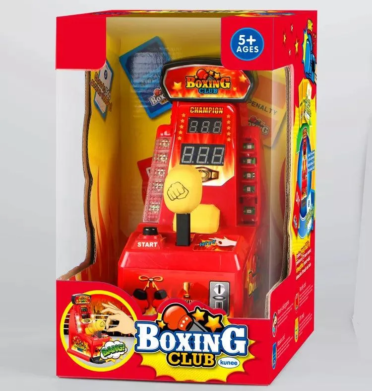 Finger Boxing Club Game Toys Set with Sound & Light