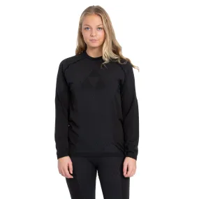 Fischer Women's Seamless Baselayer LS Black/Antracite Grey | Buy Fischer Women's Seamless Baselayer LS Black/Antracite