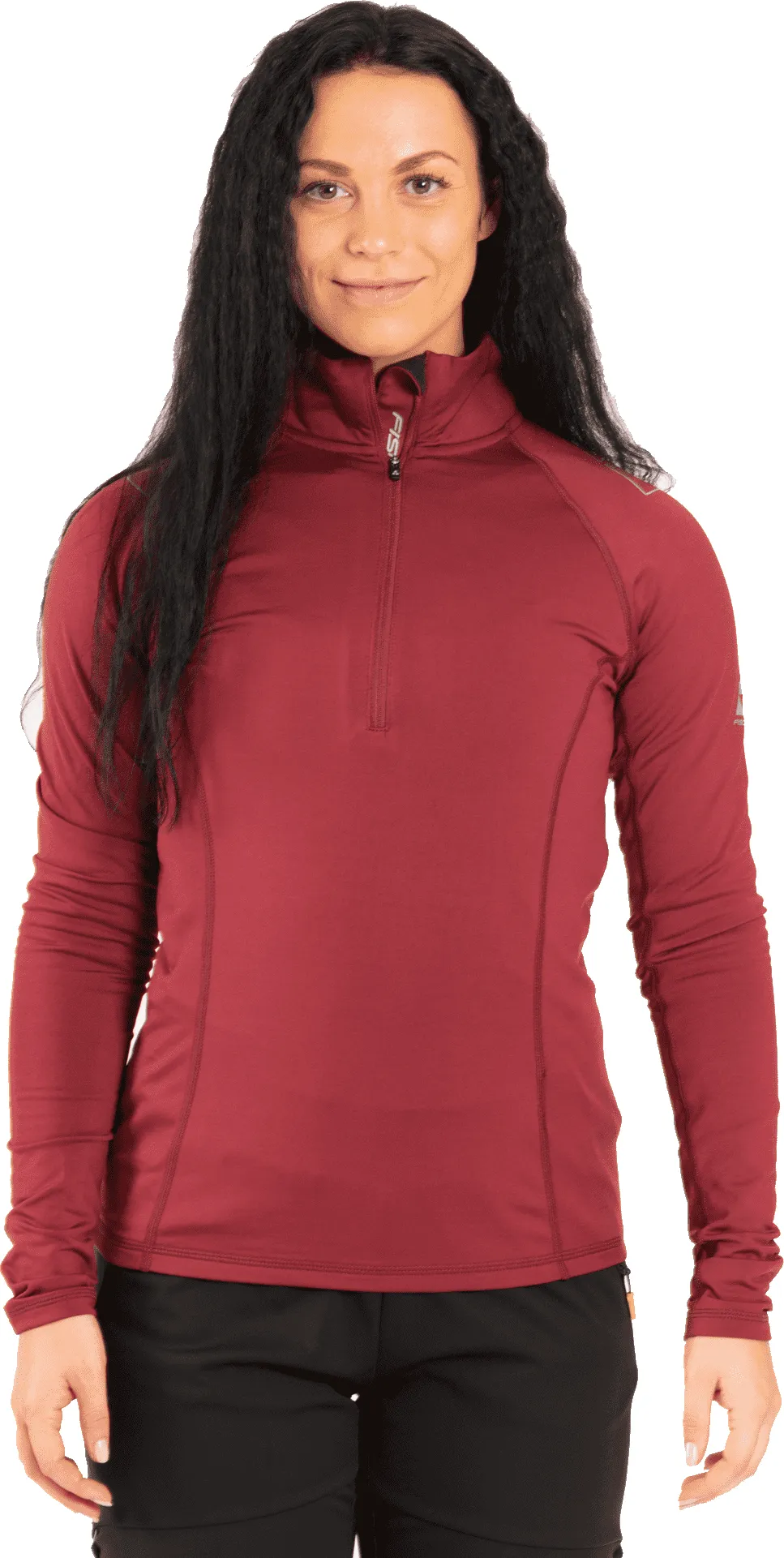 Fischer Women's Vemdalen Baselayer Top Burgundy | Buy Fischer Women's Vemdalen Baselayer Top Burgundy here | Outnorth