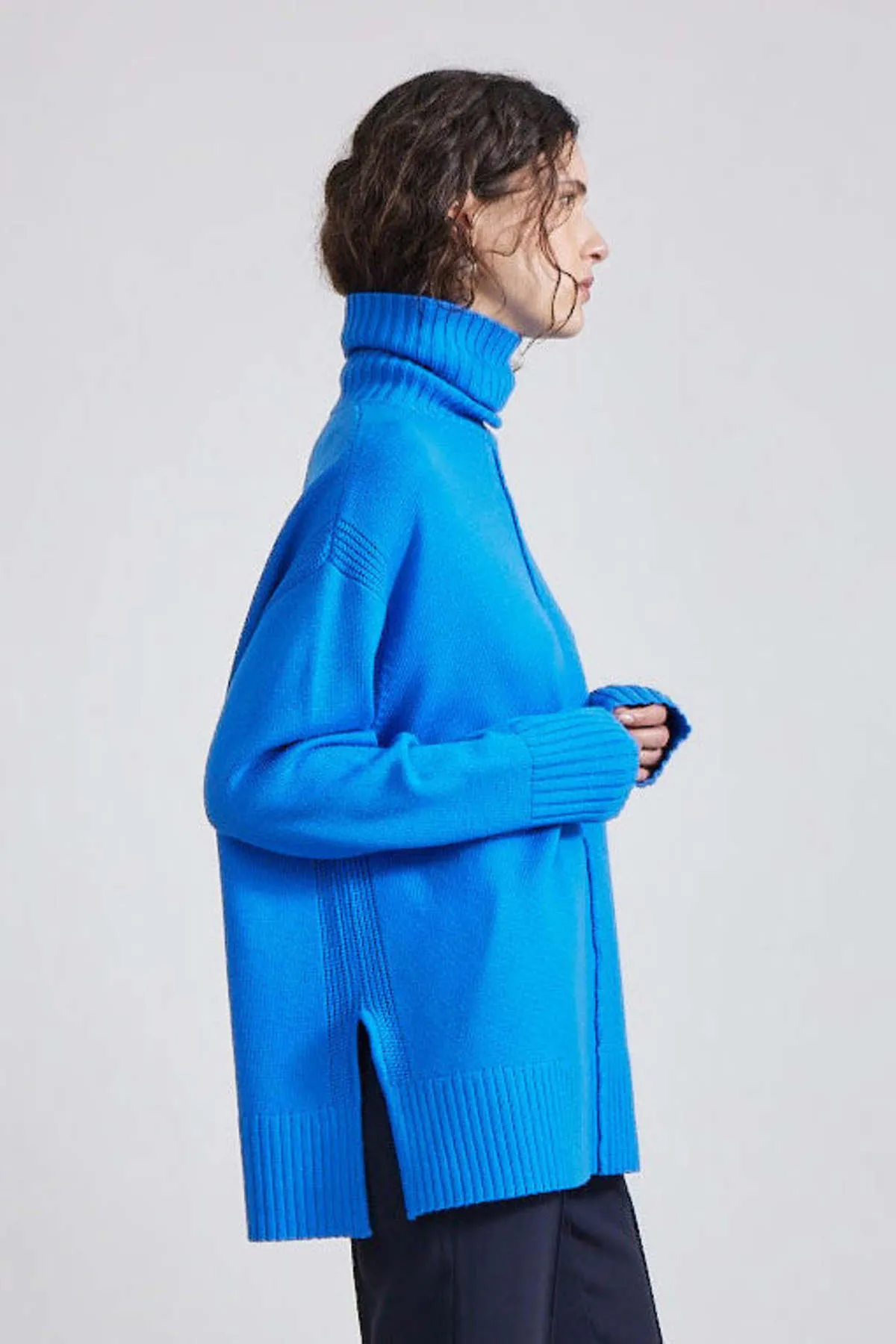 Forte Ceru Turtleneck - blue