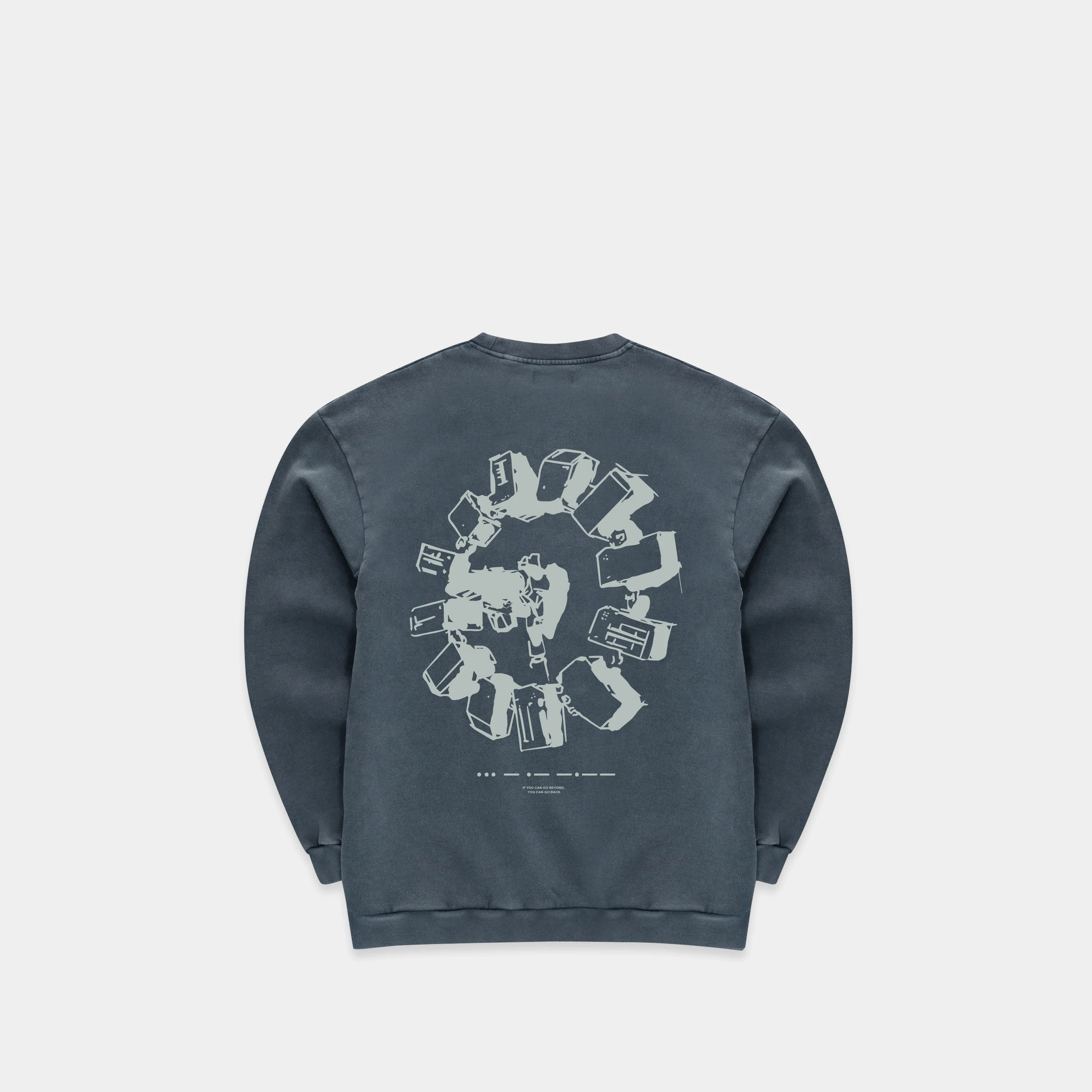 (Fucking Good Movies) The S.T.A.Y. Crewneck - Slate Blue