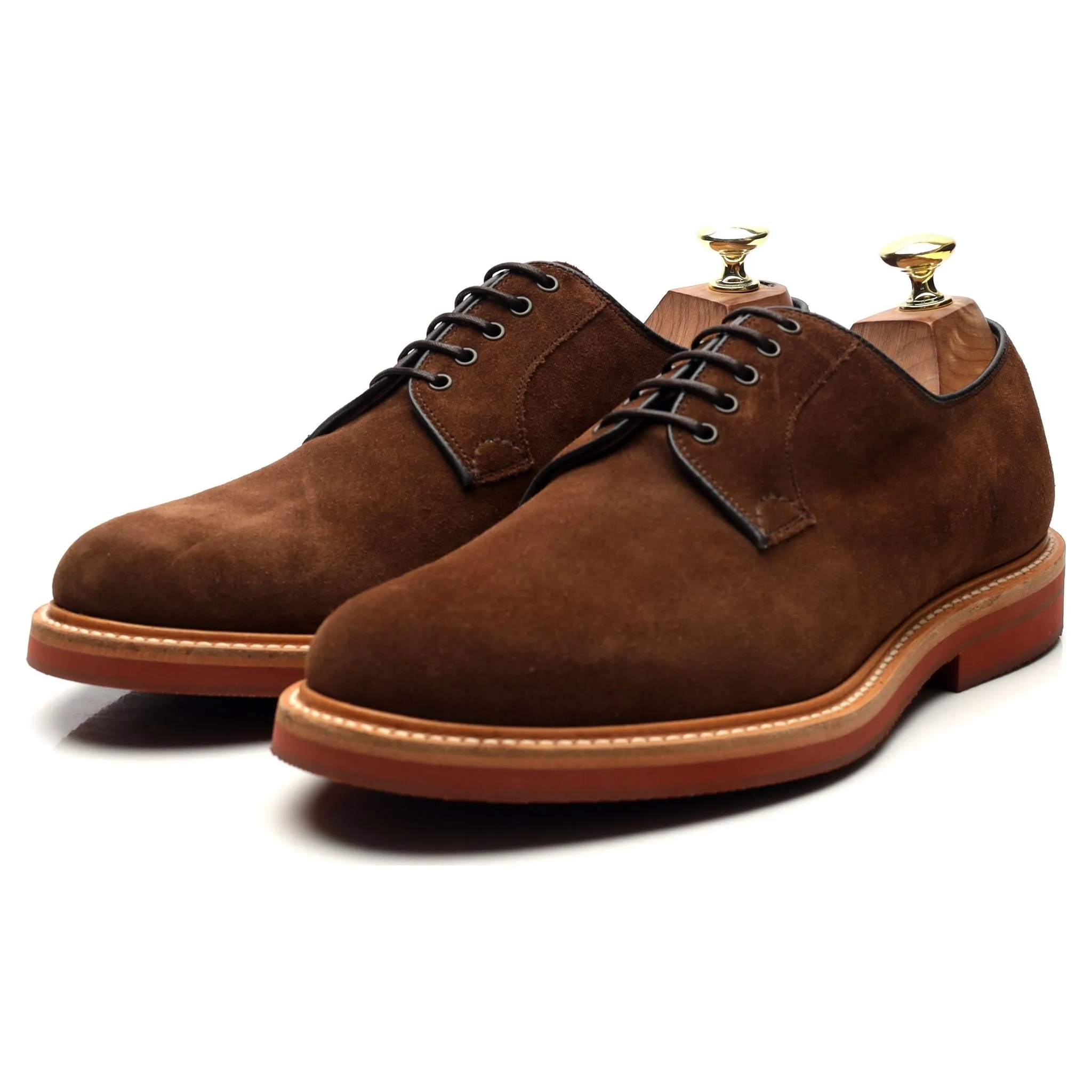 'Fulbeck' Brown Suede Derby UK 7.5 F/G