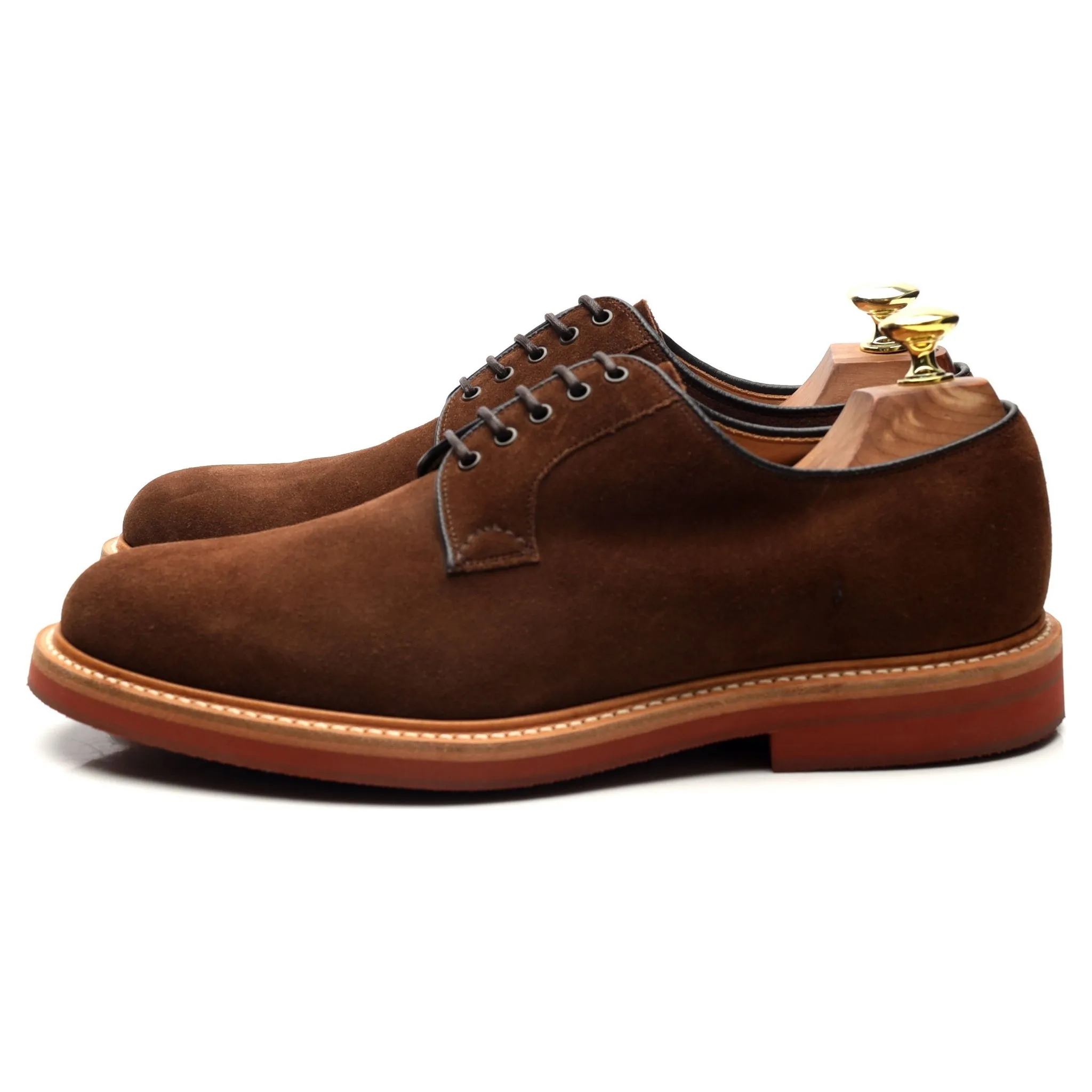 'Fulbeck' Brown Suede Derby UK 7.5 F/G