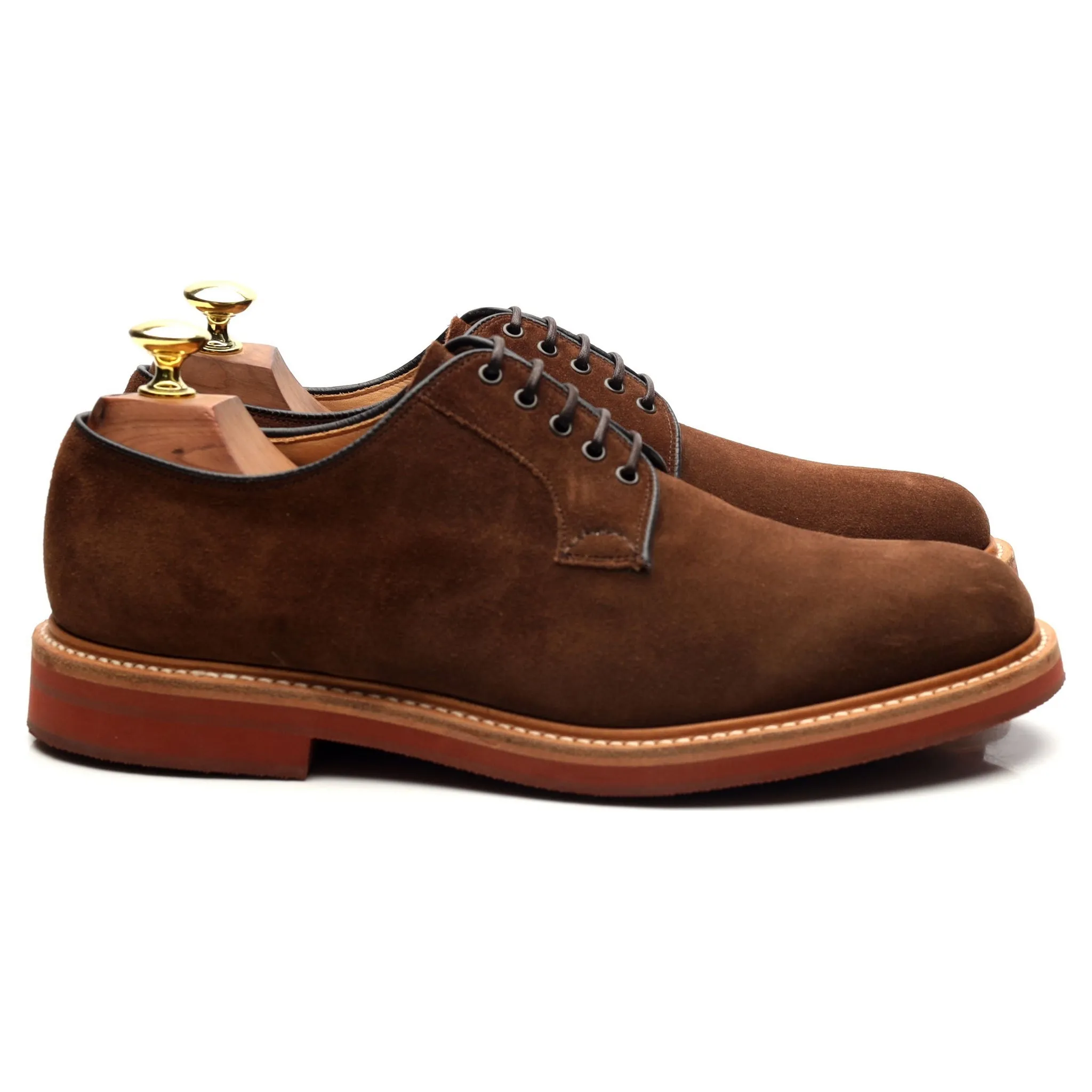 'Fulbeck' Brown Suede Derby UK 7.5 F/G