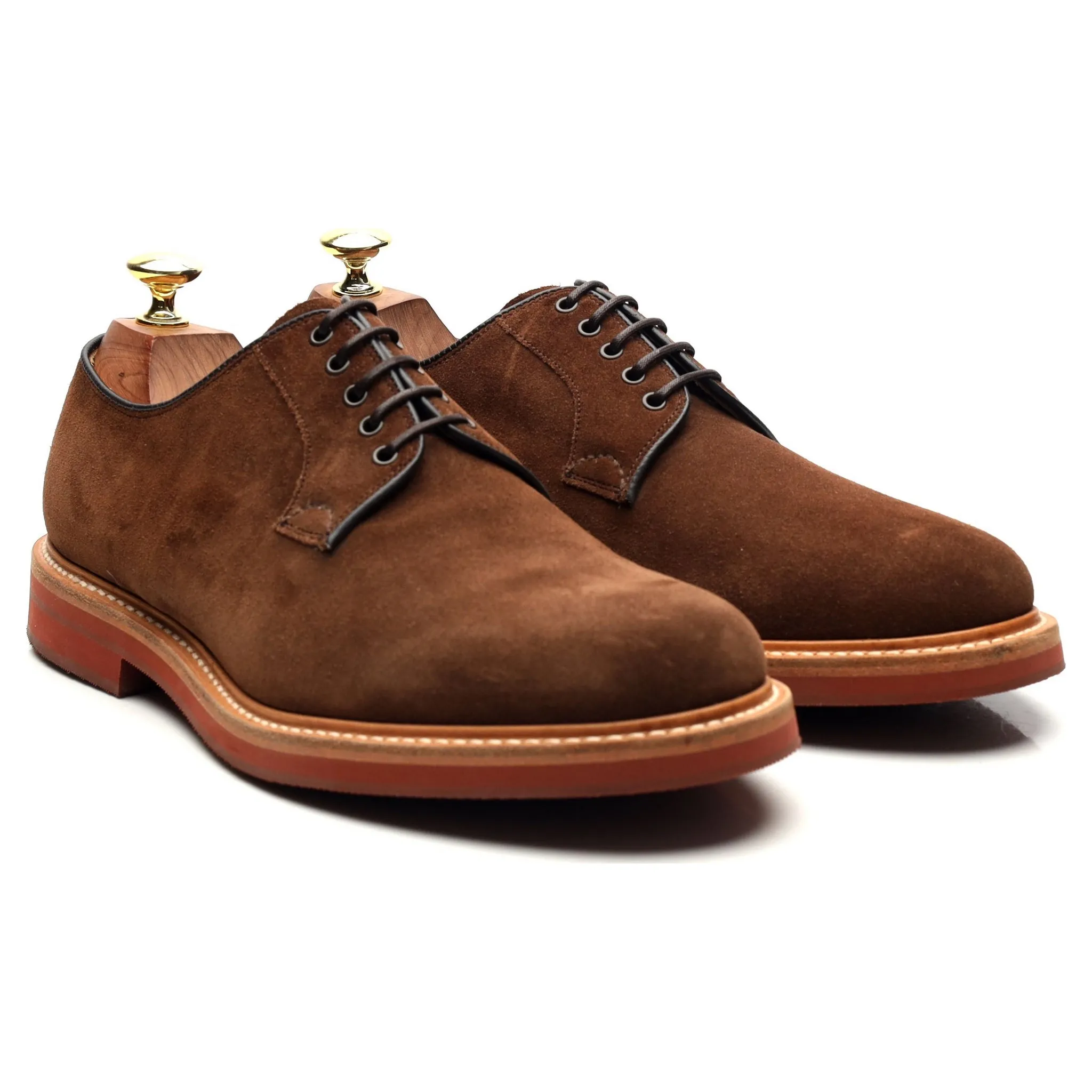 'Fulbeck' Brown Suede Derby UK 7.5 F/G