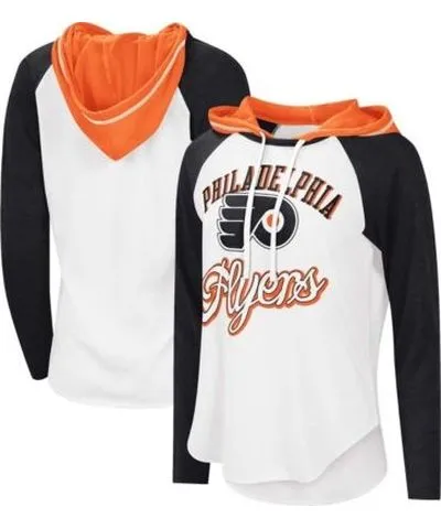 G-iii Sports By Carl Banks NHL Philadelphia Flyers MVP Raglan Lightweight Hooded T-Shirt