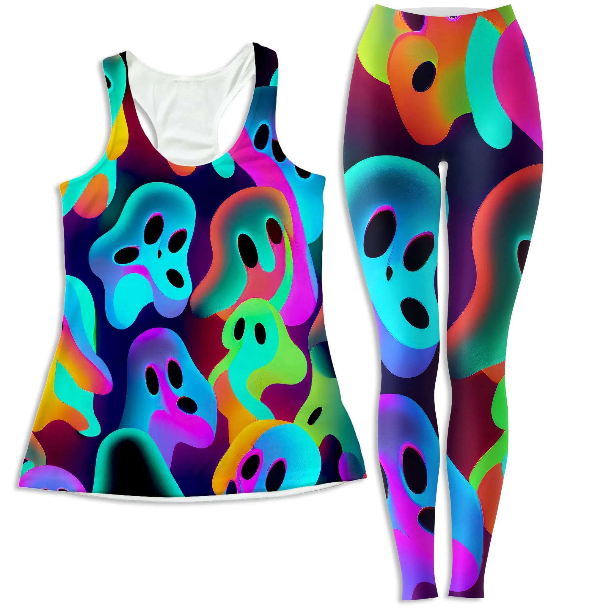 Ghostly Women's Tank and Leggings Combo