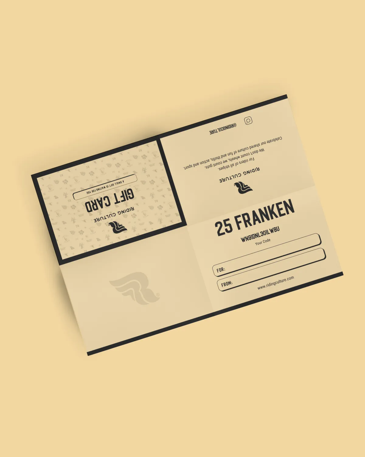 Gift Card - 25 Franken