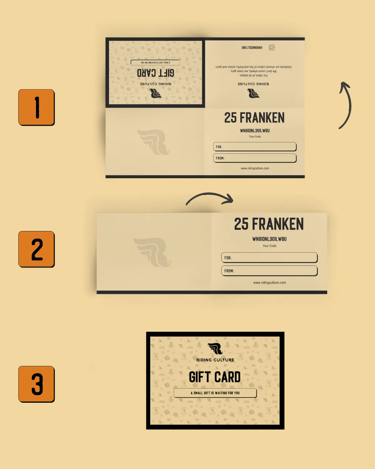 Gift Card - 25 Franken