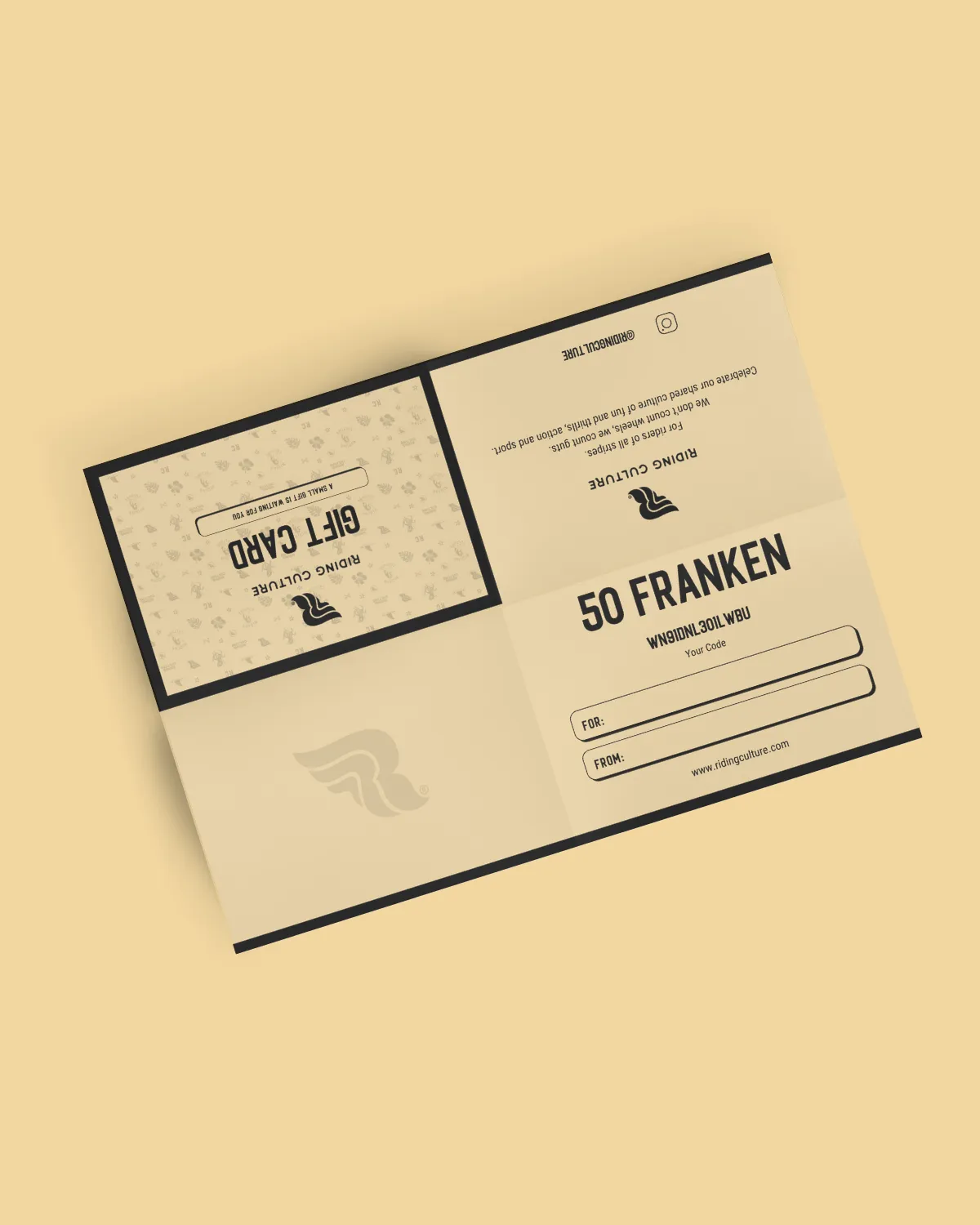 Gift Card - 50 Franken