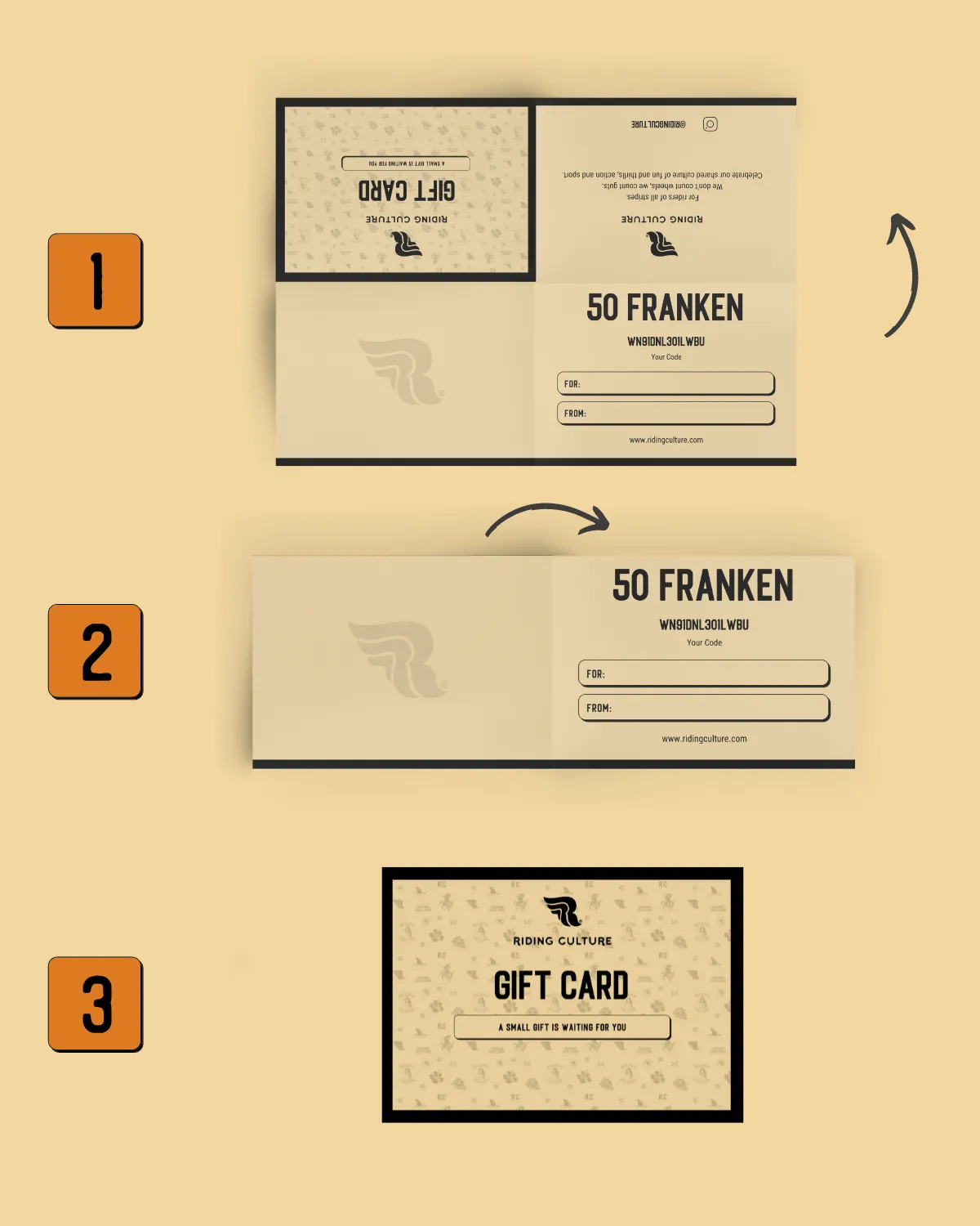 Gift Card - 50 Franken