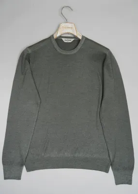 Gran Sasso Vintage Merino Crew Neck / Green