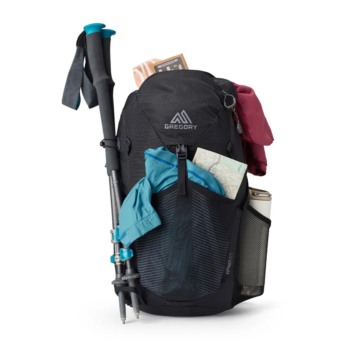 Gregory Nano 24L Daypack Obsidian Black