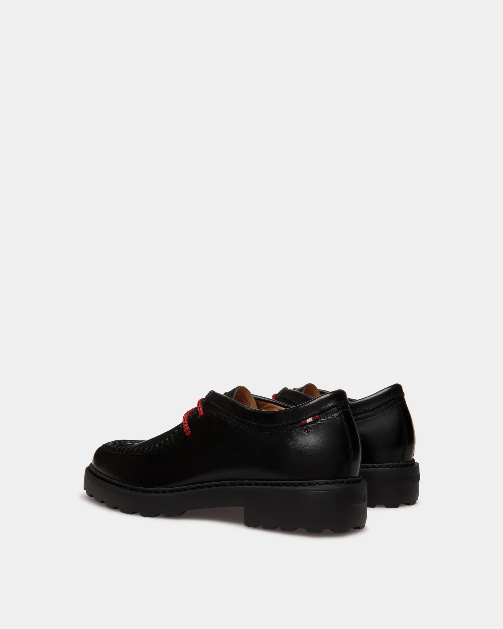 Gusto Derby in Black Leather