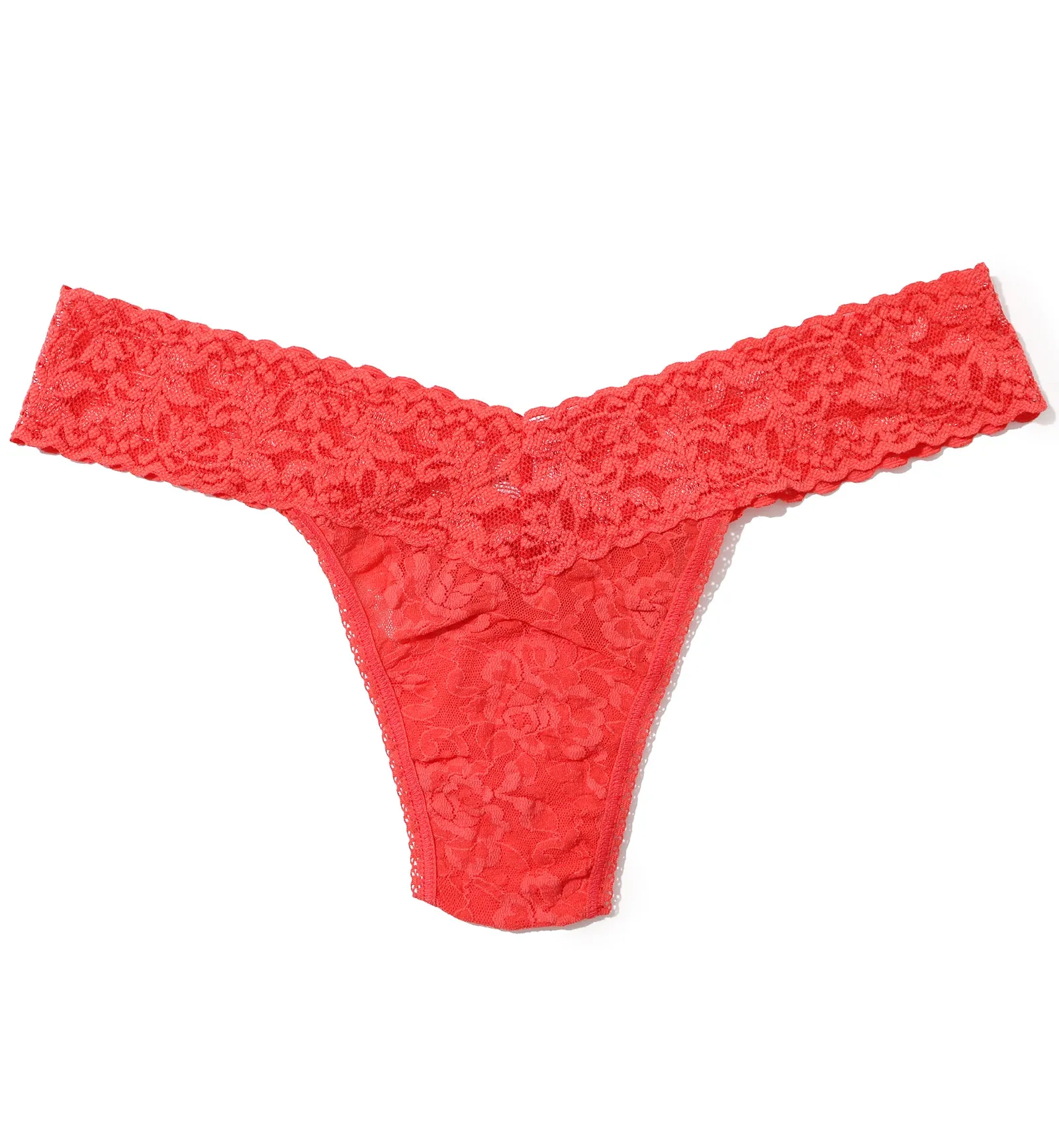 Hanky Panky Signature Lace Low Rise Thong (4911P) - Hibiscus Bloom