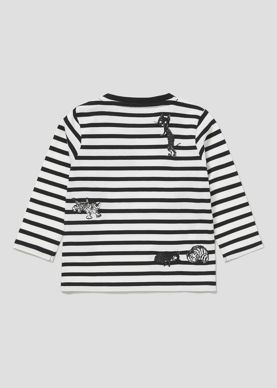 Hans Fischer Long Sleeve Tee (Hans Fischer_Family Stripes) - baby