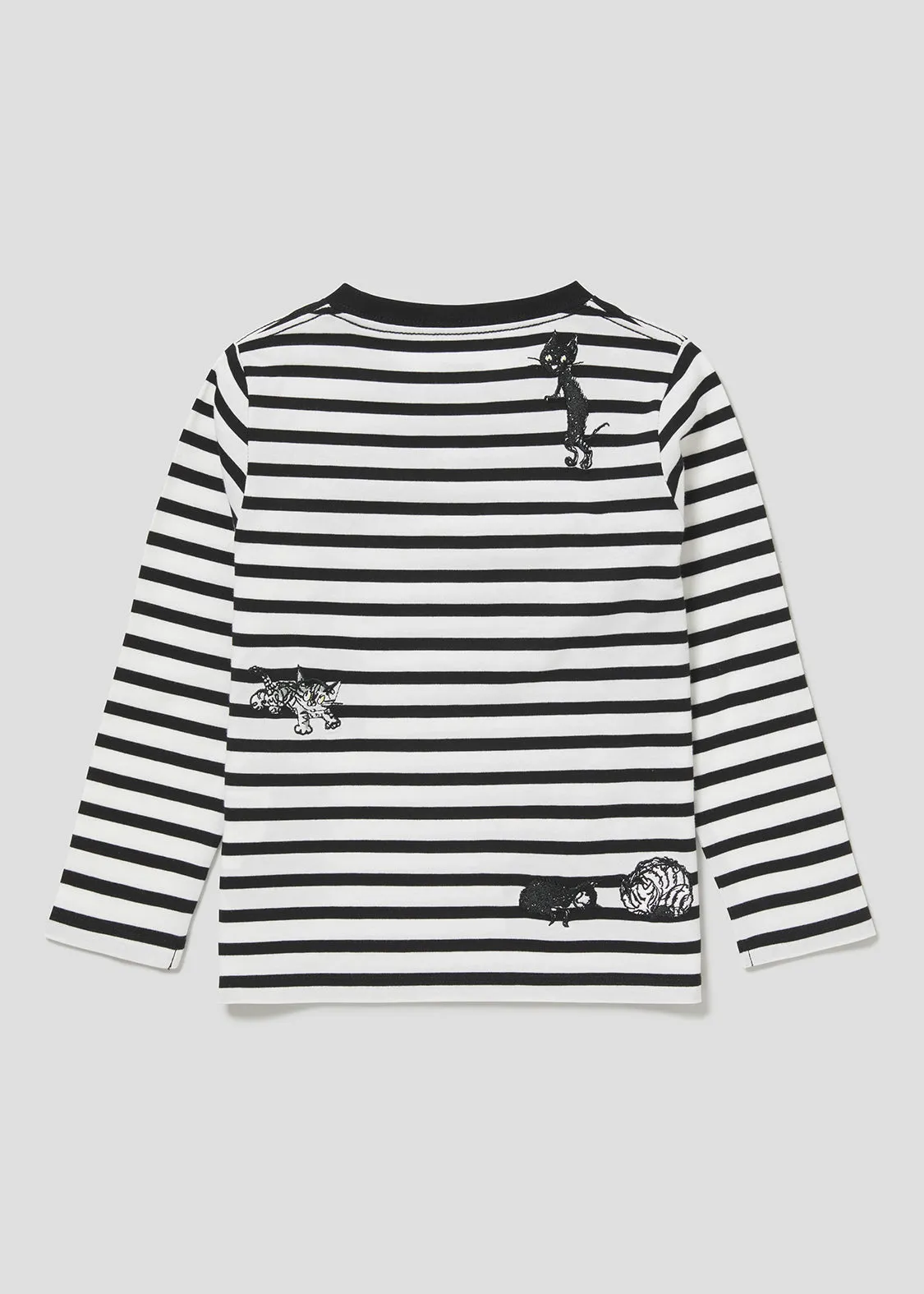 Hans Fischer Long Sleeve Tee (Hans Fischer_Family Stripes) - kids