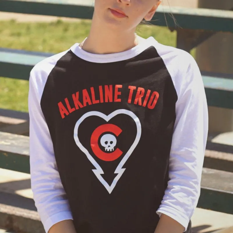 Heartskull Cubs Raglan (Black)