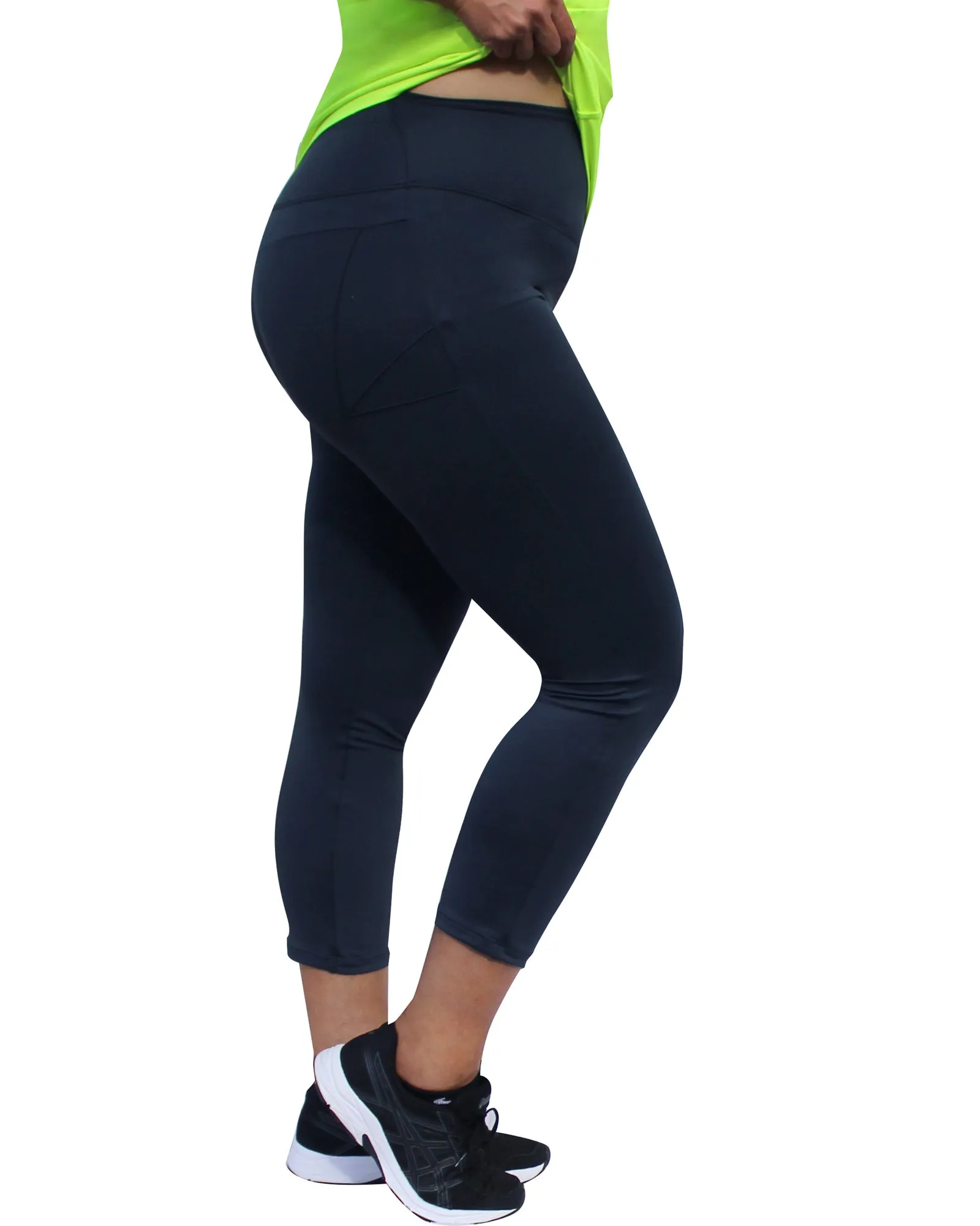 High Waist Active Sculpt Tights - Black