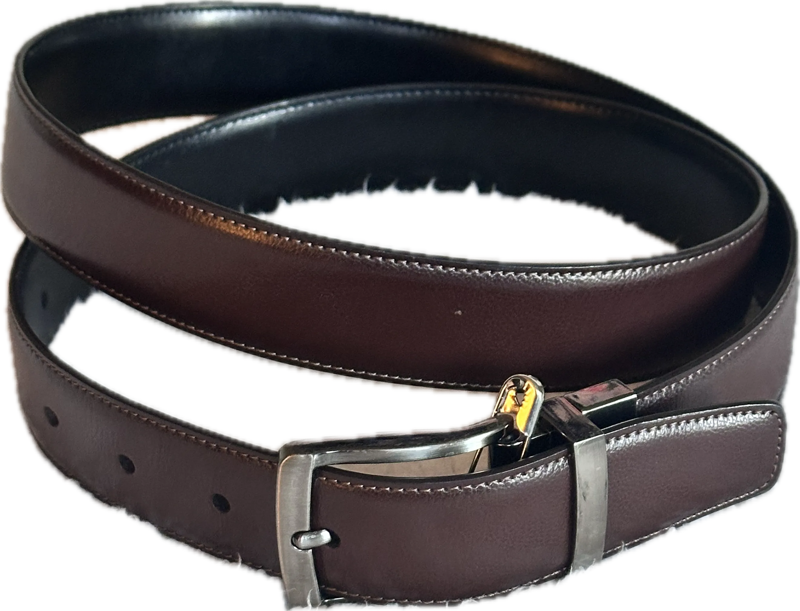 HOUSE: Dr Gregory House Perry Ellis Brown Leather Belt (36-38)