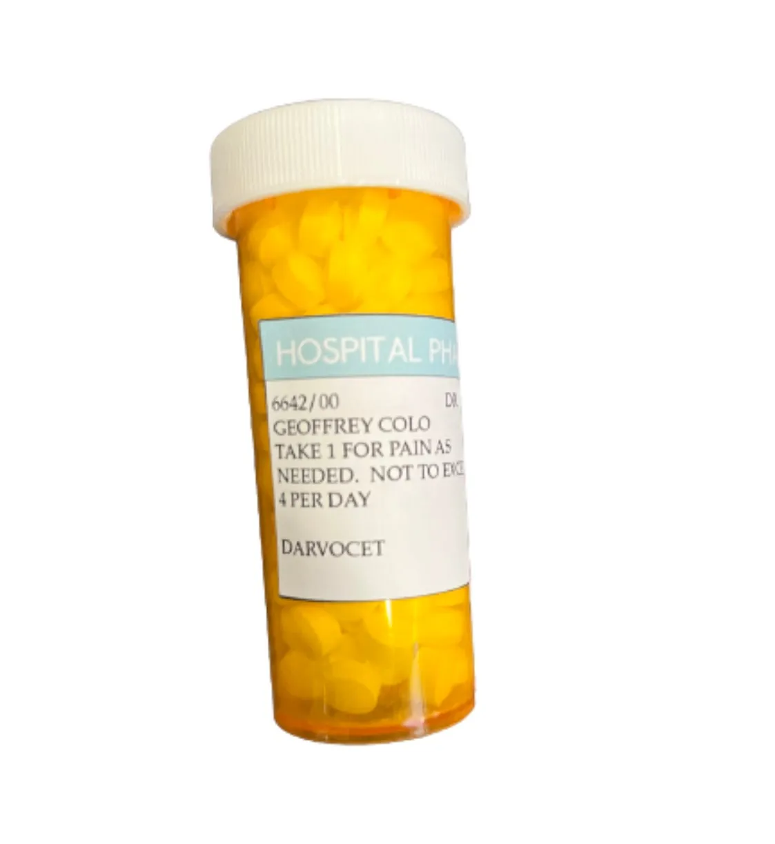 HOUSE: Dr Gregory Houses’ Prescription Bottles