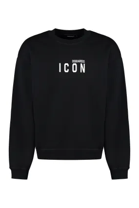 ICON BLACK CREWNECK SWEATSHIRT