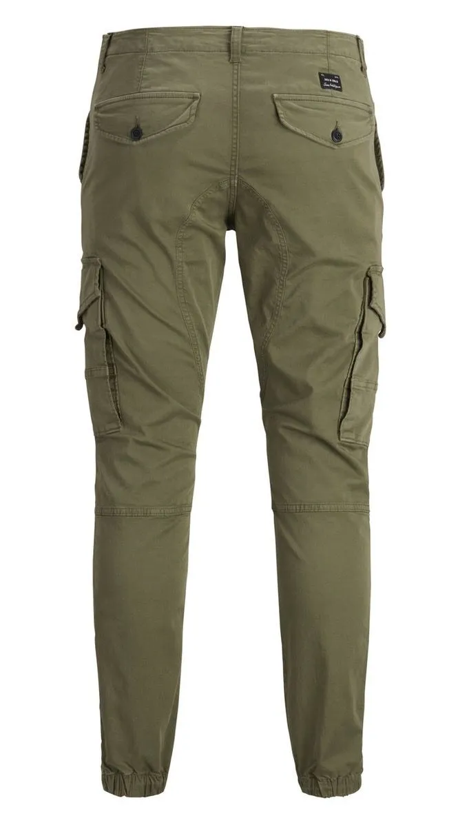 Jack & Jones Paul Flake Combat Pants Olive Night