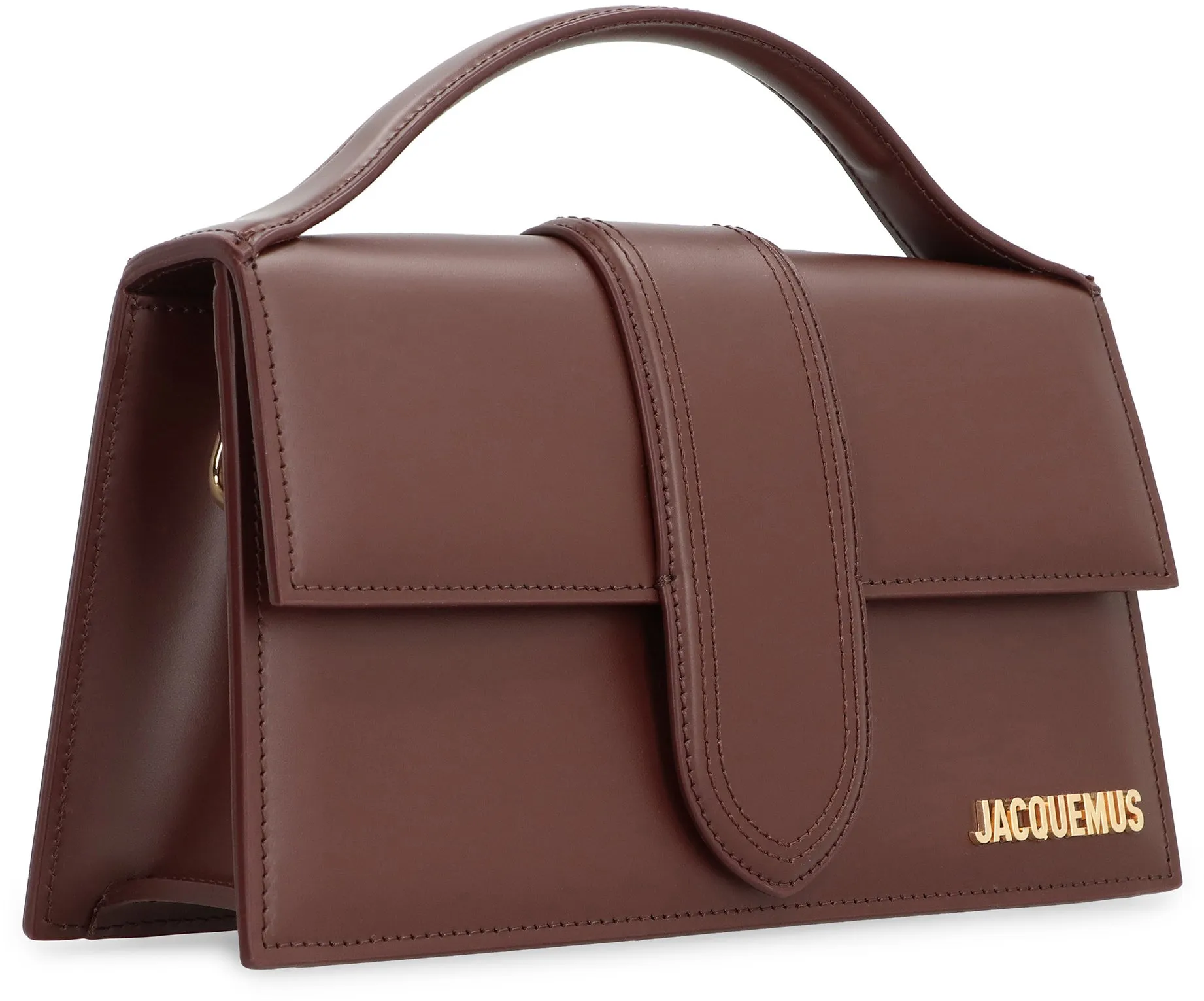 JACQUEMUS The Grand Bambino Mini Calfskin Tote