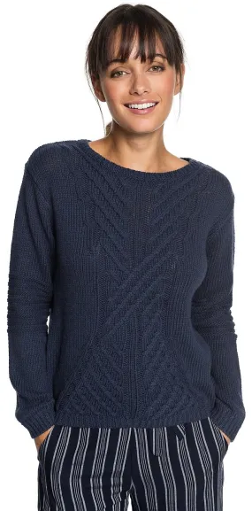 jumper Roxy Glimpse Of Romance - BTK0/Dress Blues - women´s