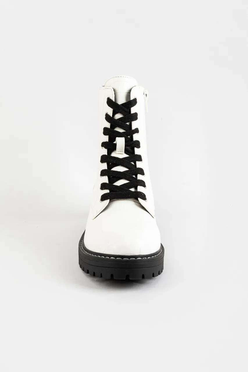 Kaedy Lace Up Combat Boot