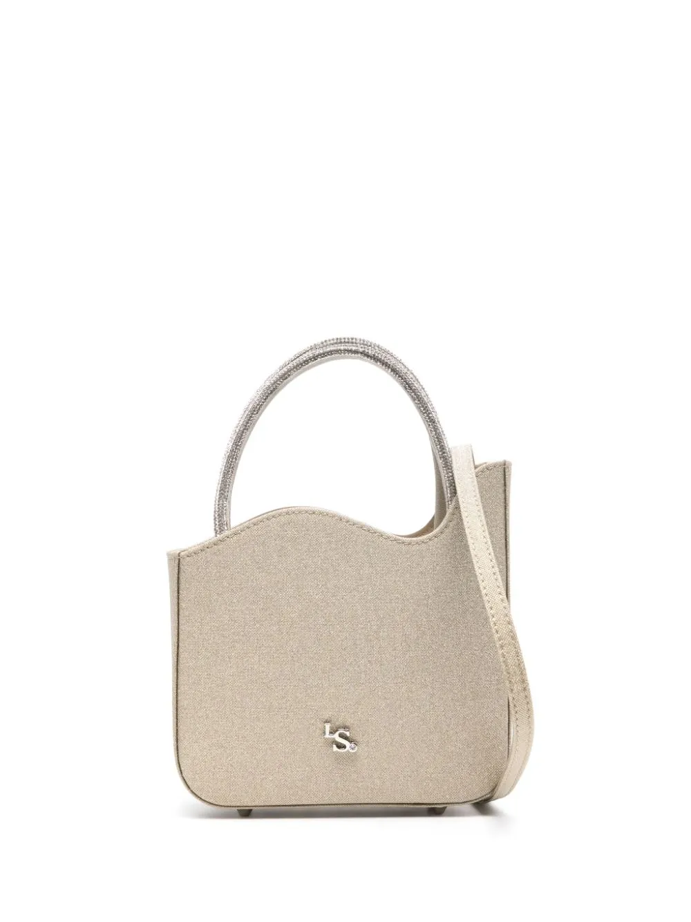 Le Silla Ivy glitter tote bag - Gold