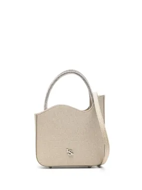 Le Silla Ivy glitter tote bag - Gold