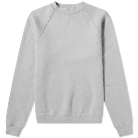 Les Tien Vintage Heavyweight Classic Raglan SweatHeather Grey