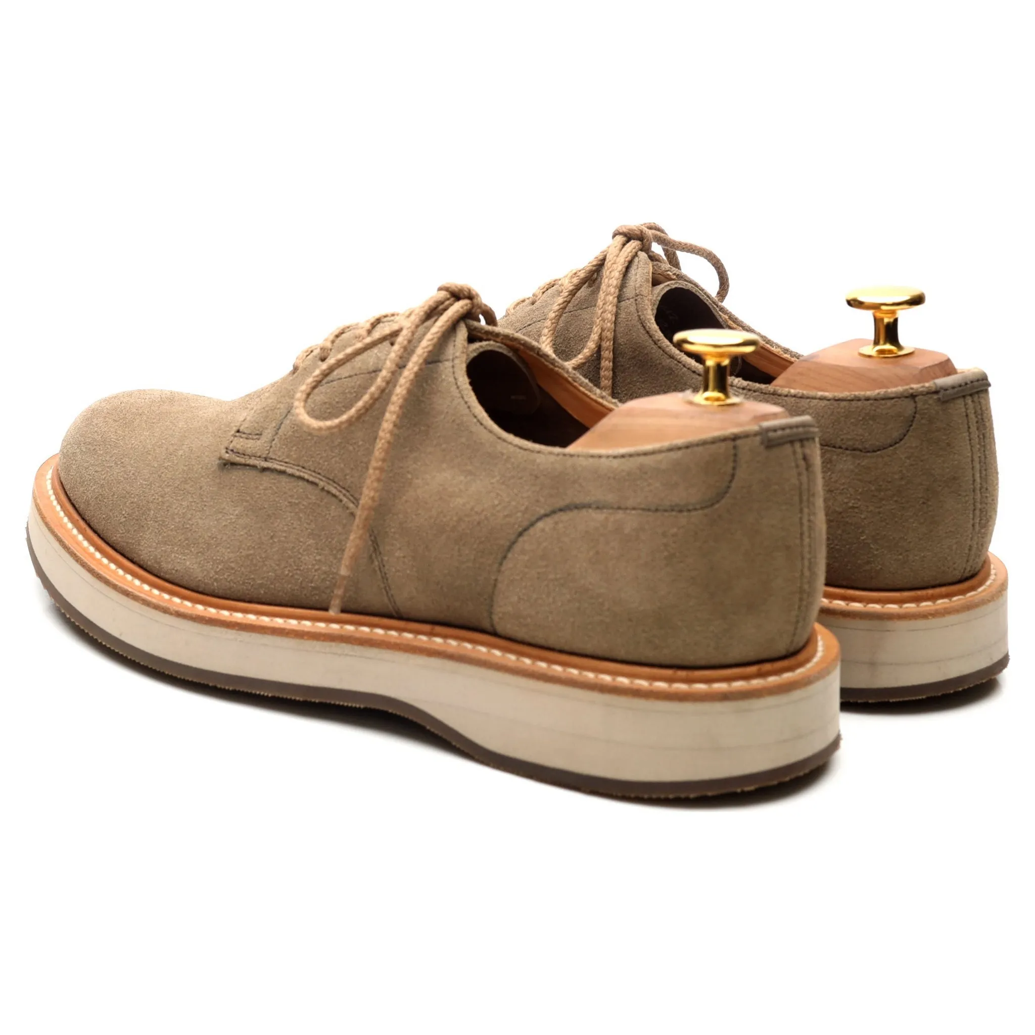 'Leyton 2' Stone Suede Derby UK 6.5 F