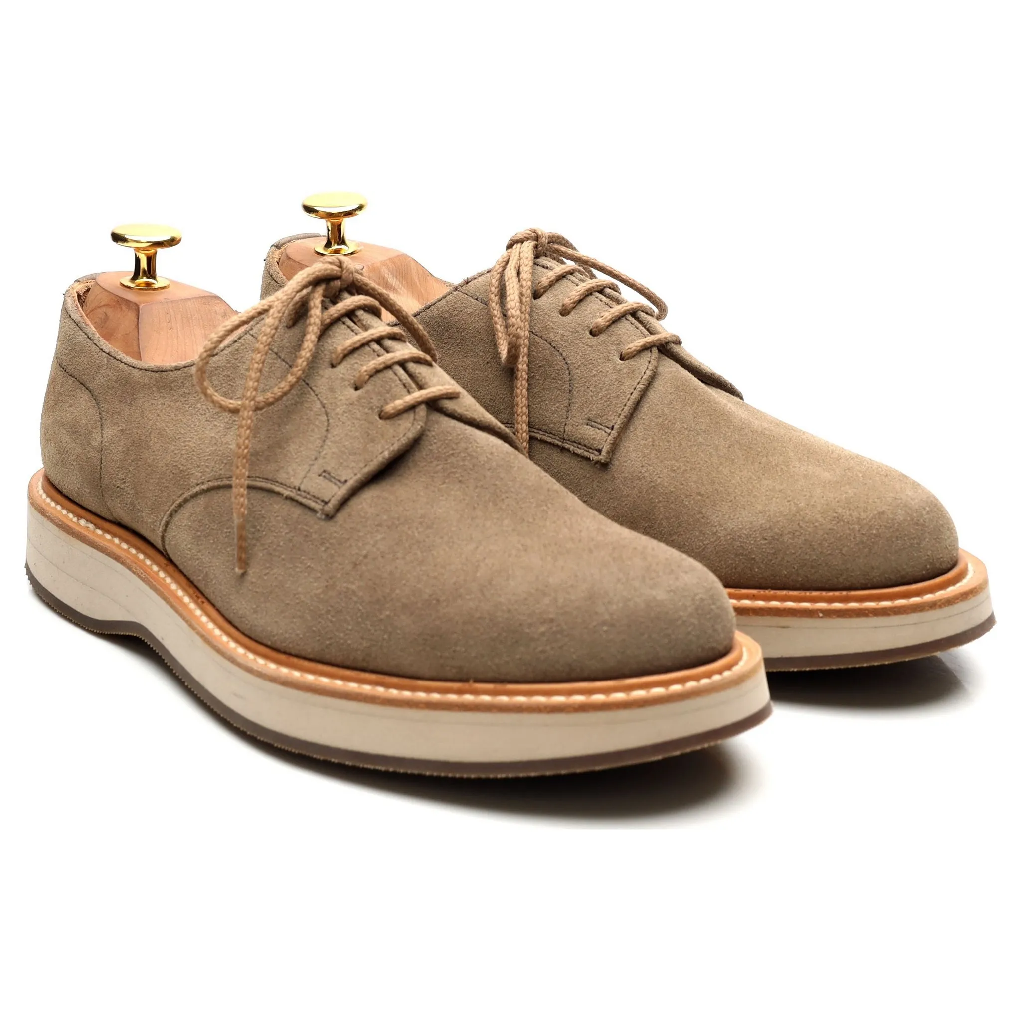 'Leyton 2' Stone Suede Derby UK 6.5 F