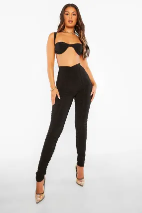 Low Rise Ruched Leggings