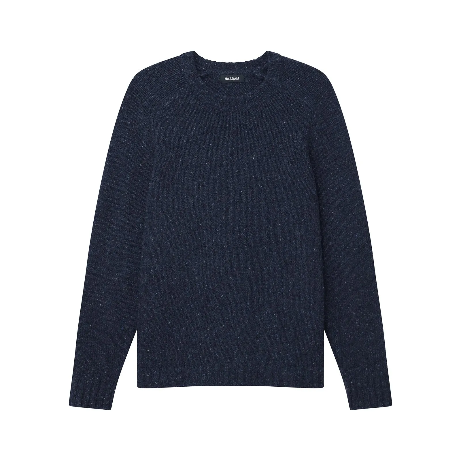 Marled Cashmere Crewneck Sweater