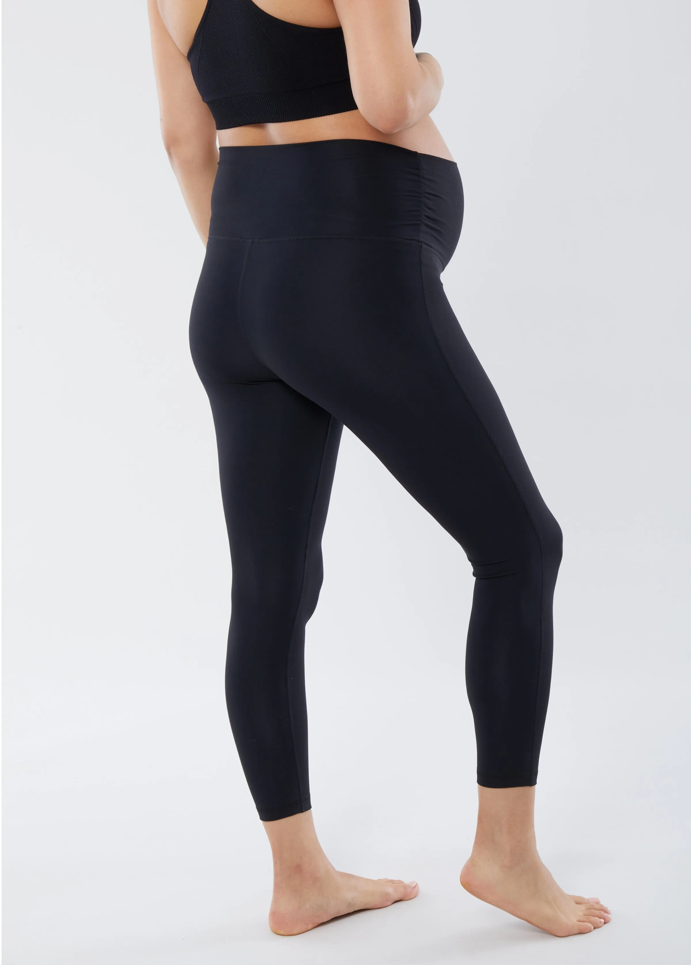 Maternity and Postpartum Active Workout Leggings 2-Pack Bundle