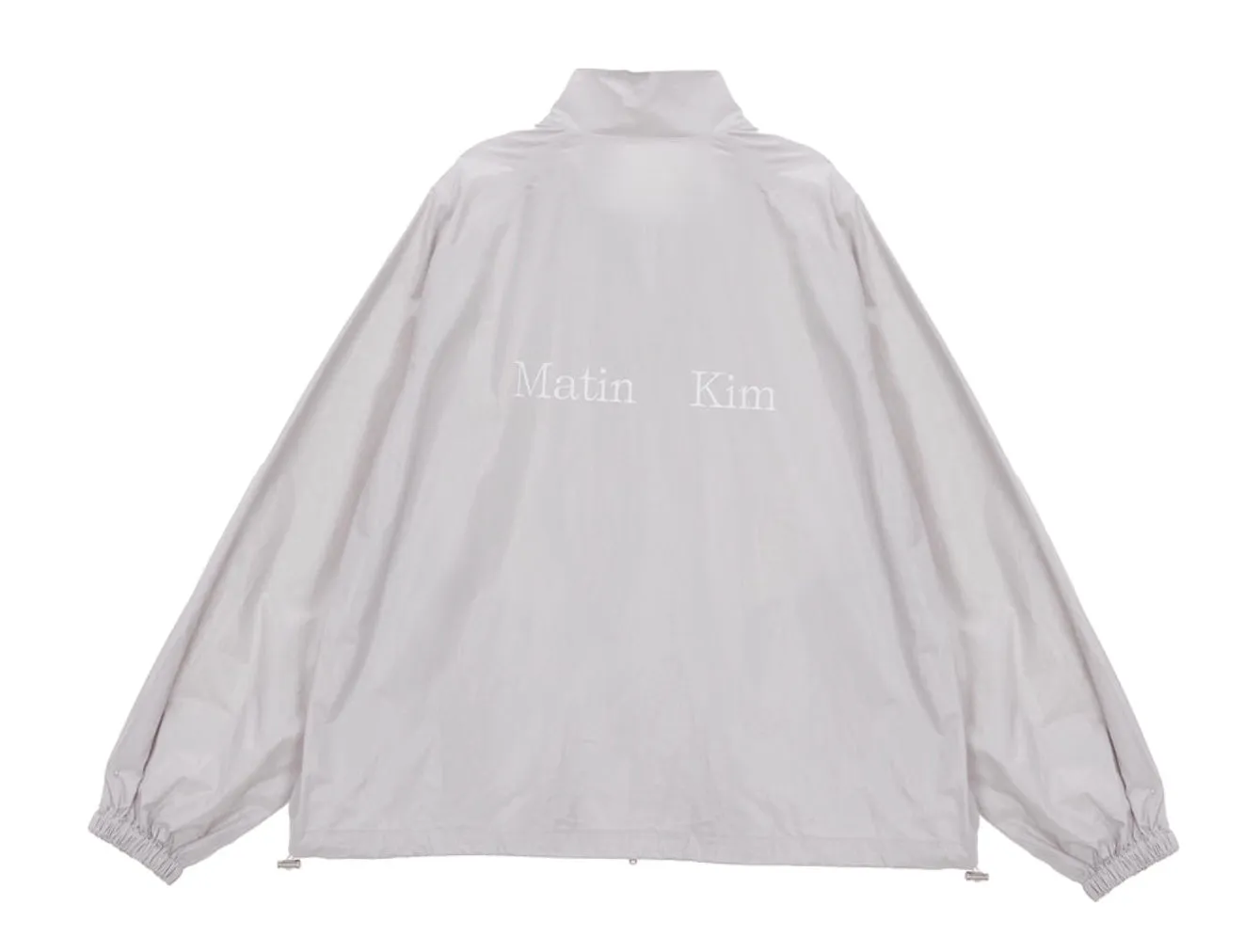 MATIN KIM LOGO COATING JUMPER