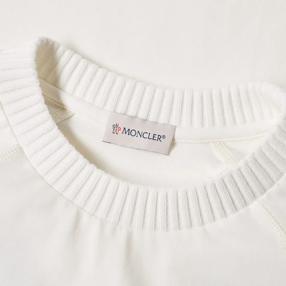 Moncler x Off-White Raglan Crew SweatWhite