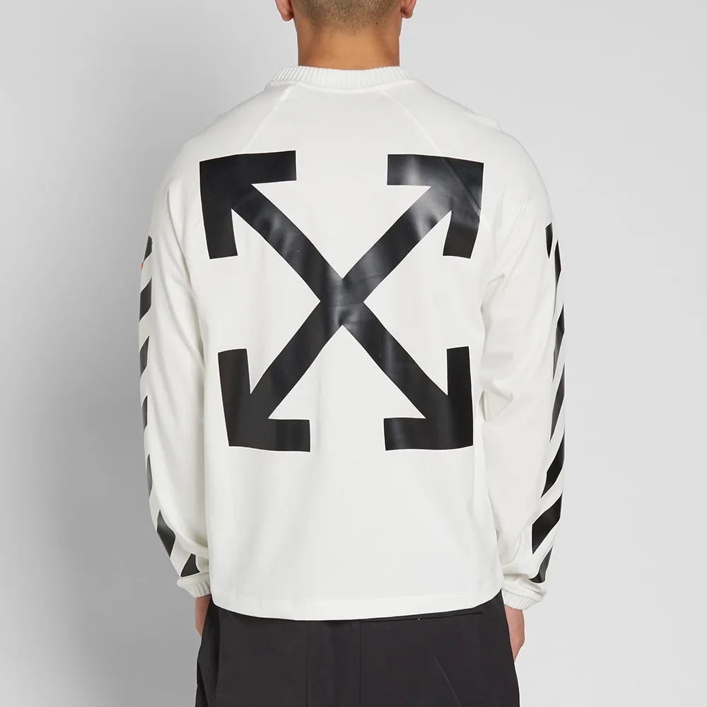 Moncler x Off-White Raglan Crew SweatWhite