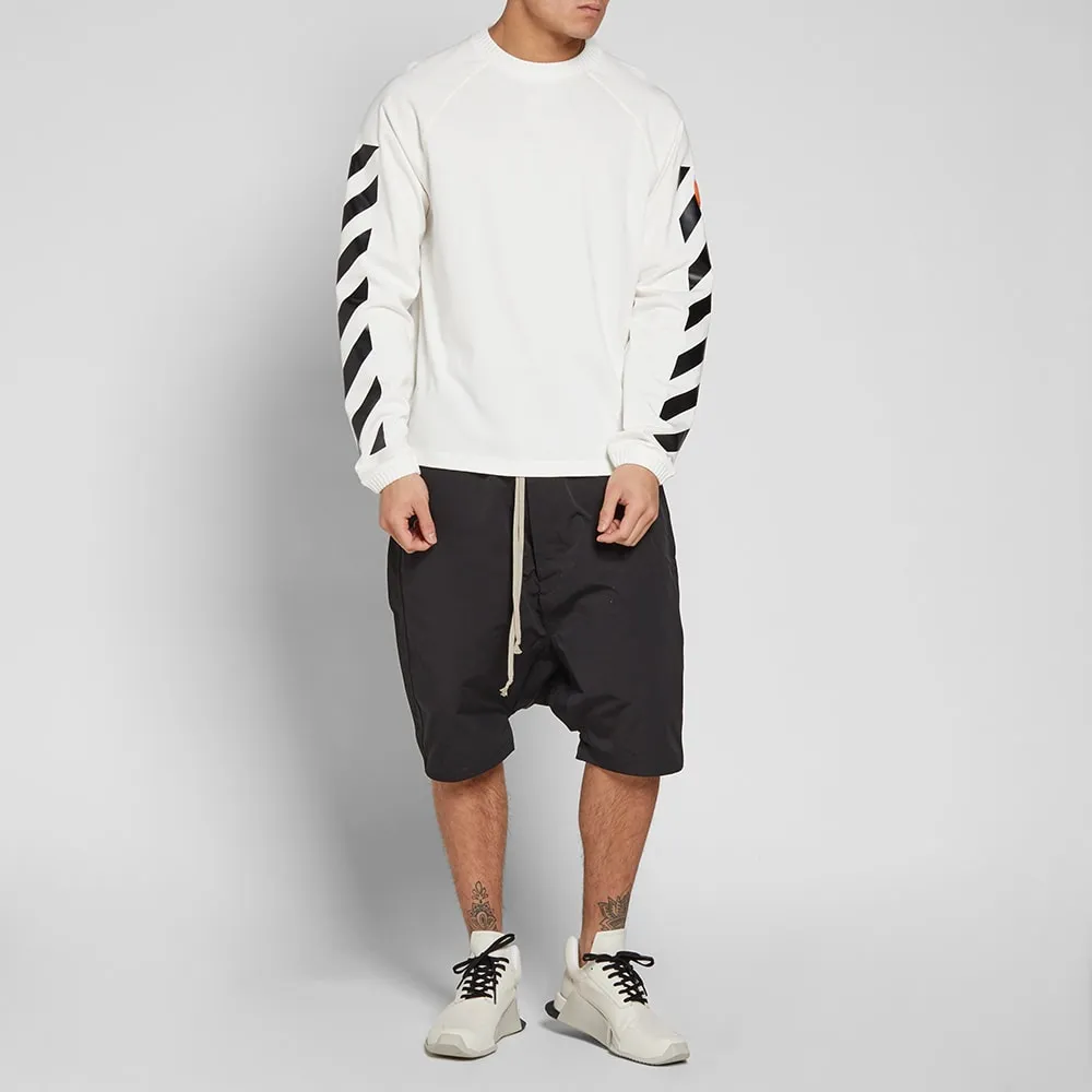 Moncler x Off-White Raglan Crew SweatWhite