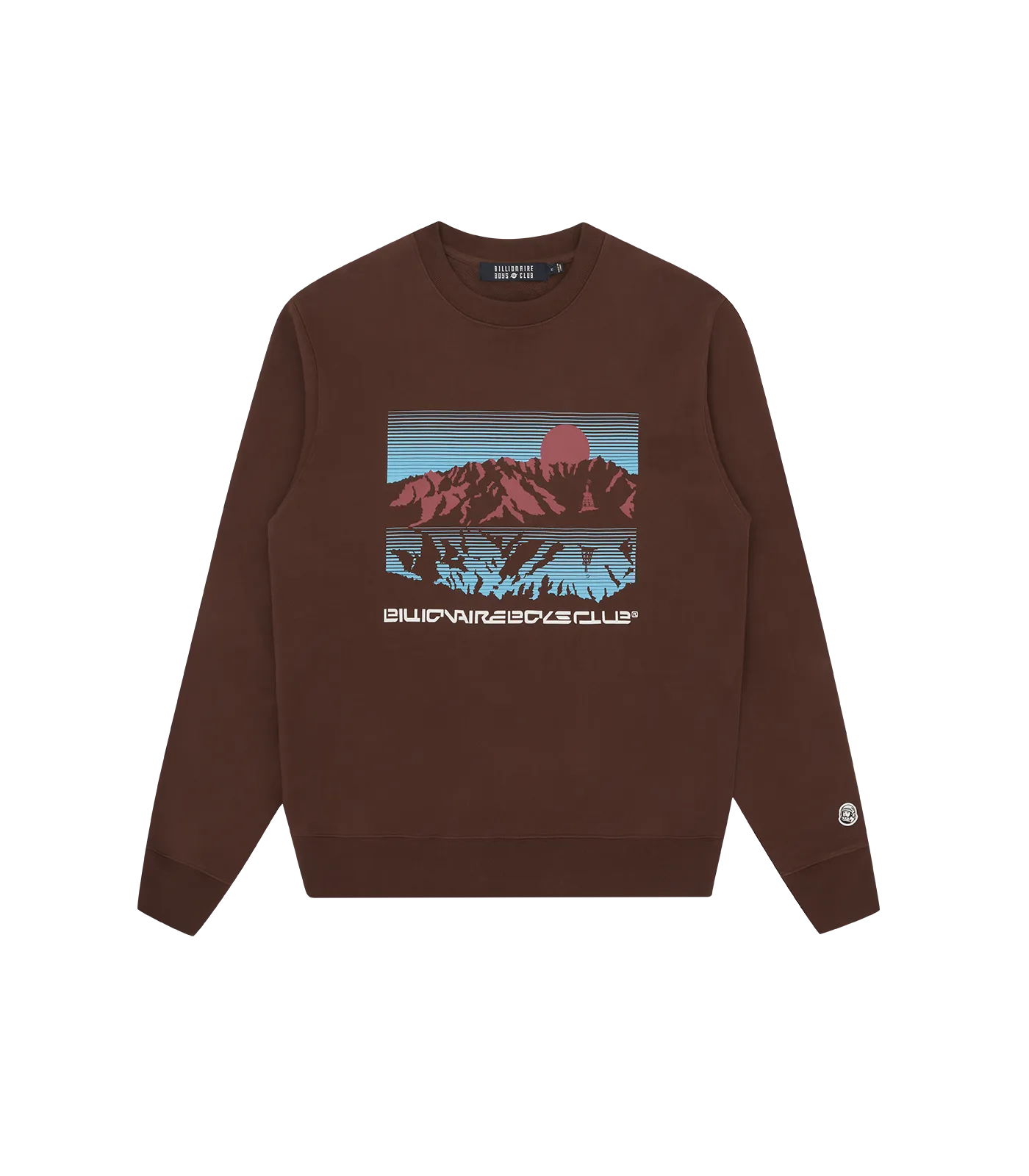 MOUNTAINSCAPE CREWNECK - BROWN