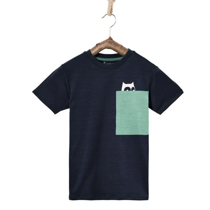 Namuk  Pluto Merino Pocket T-Shirt - Maglia merino - Bambino