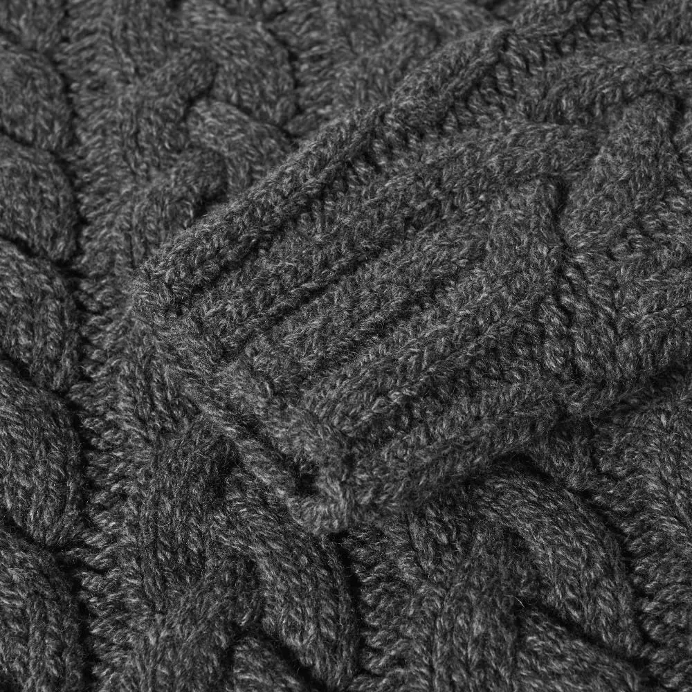 Neighborhood Fisherman Cable KnitCharcoal