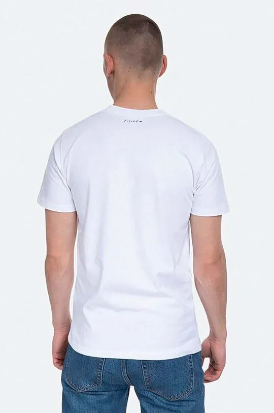 Norse Projects cotton t-shirt x Jeremie Fischer white color