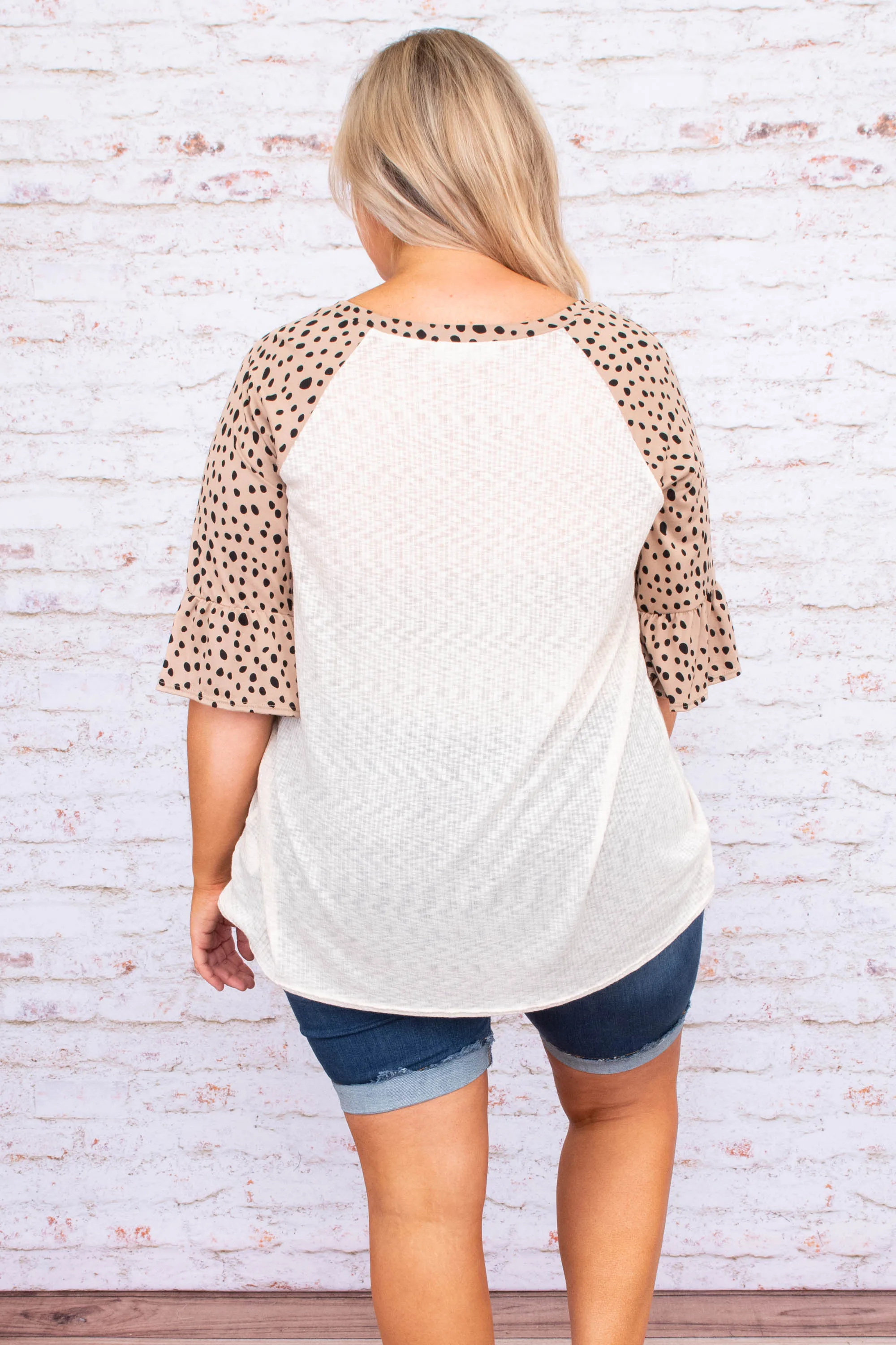 Obsession Confession Top, Cream