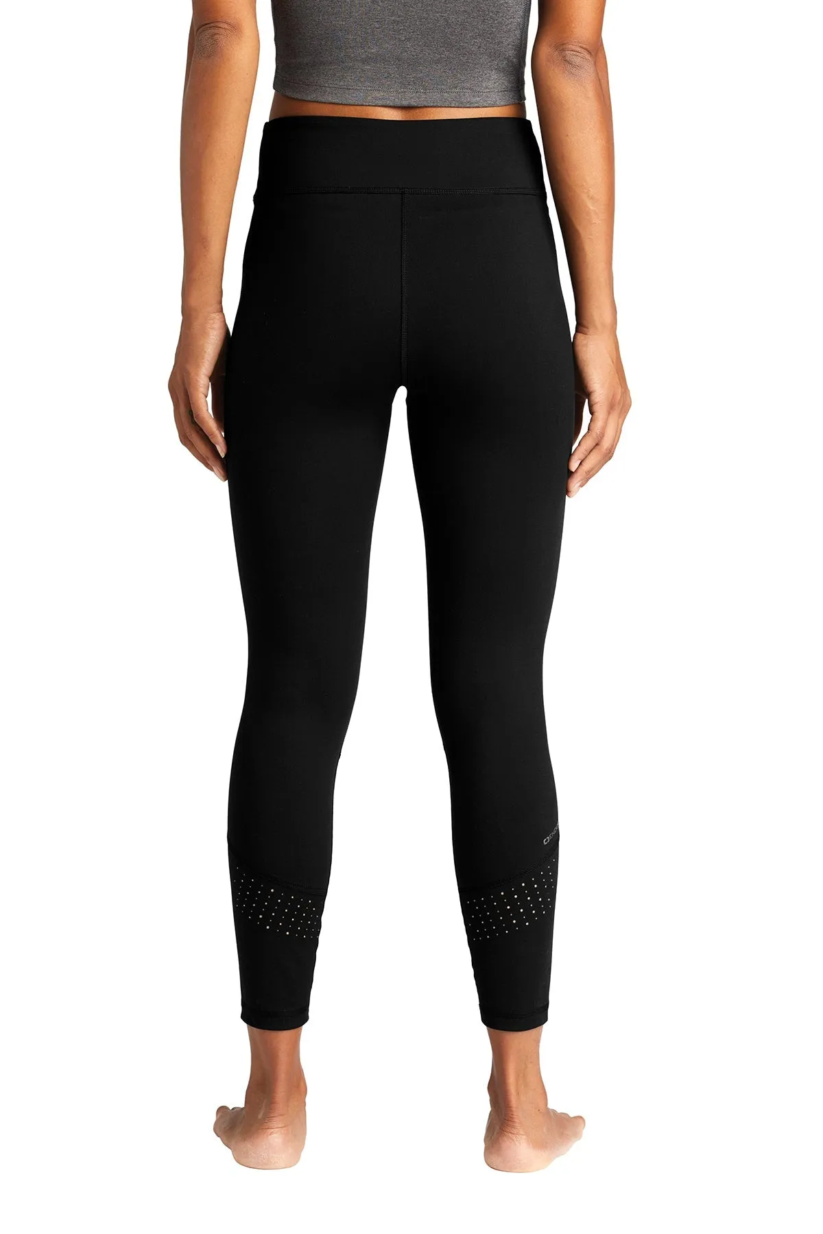 OGIO ENDURANCE Ladies Laser Tech Custom Leggings, Blacktop